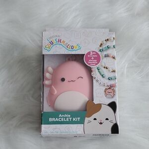 Squishmallows Pink Archie DIY Bracelet Kit NWT Sealed